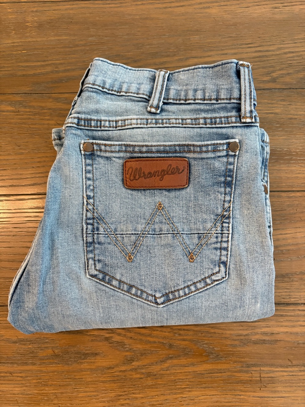 Wrangler Retro Slim Bootcut Light Wash Men's Jeans Size 30x32